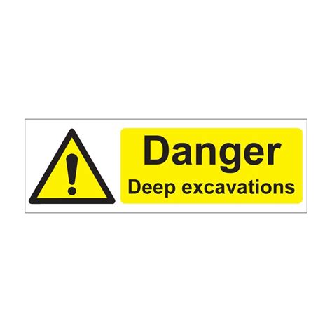 Danger Deep Excavations Tiger Supplies