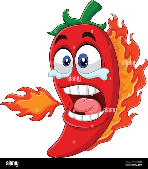 Red Chill Pepper Stock Vector Images Alamy