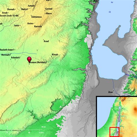 Bible Map: Amam