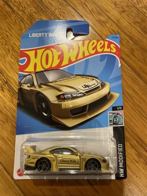 Hot Wheels Liberty Walk Silhouette Nissan Silvia S Gold New Vhtf E Eur