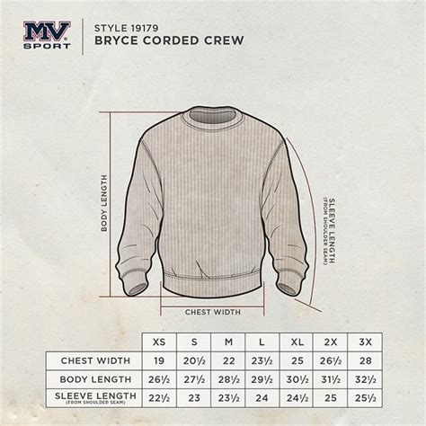 Mvsa Cr Sizing Chart Amerasport