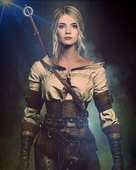 Netflix The Witcher Concept Art Reveals Freya Allan As Ciri | Hot Sex ...