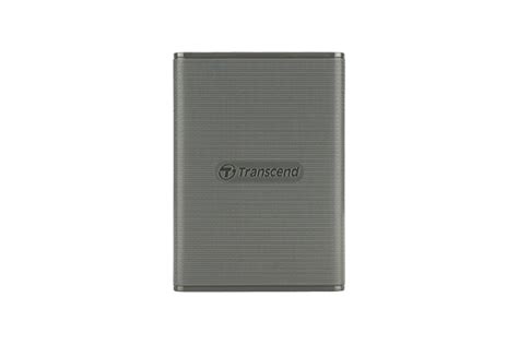 Ổ cứng di động SSD Transcend ESD360C 1TB 2000MB s Xám chính hãng