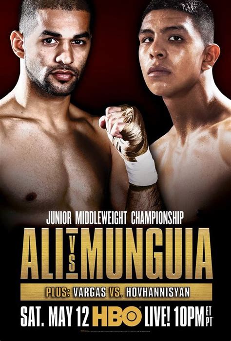 Sadam Ali Vs Jaime Munguia Boxrec