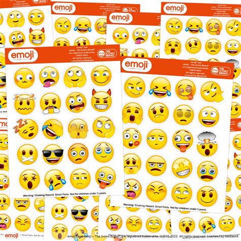 Buy Emoji Stickers for Kids Emotion Sticker for Teacher Classroom ...