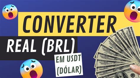 Como converter Real BRL em Dólar USDT pelo site da Binance Opção