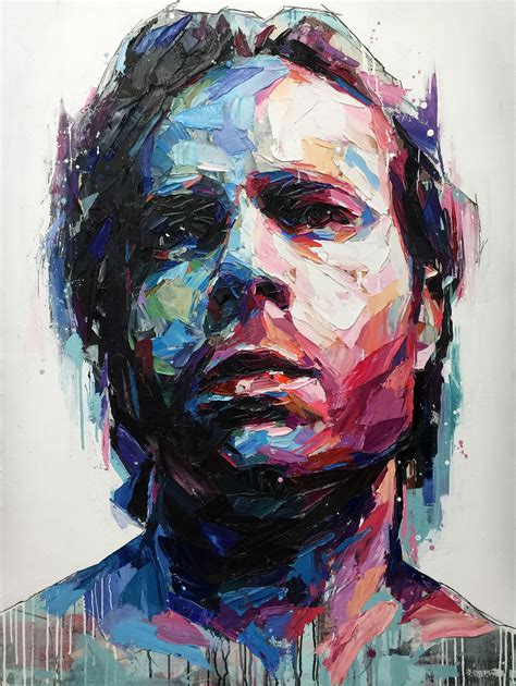 Oil On Canvas Contemporary Portrait Artists Joshua Miels Portrait Art