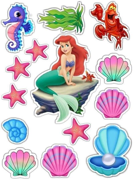 Pin By Laura Arias On Ariel In Mermaid Happy Birthday Mermaid