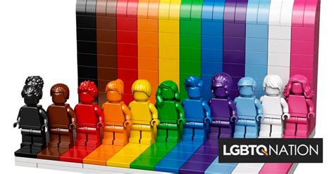 LEGO releases first LGBTQ Pride set because “everyone is awesome” / LGBTQ Nation