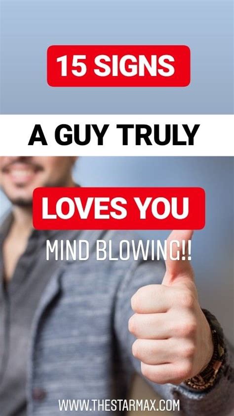 15 Signs A Guy Truly Loves You How To Know Signs Hes In Love