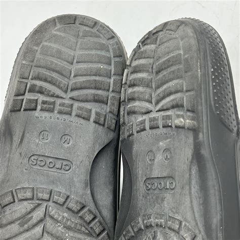 Iconic Crocs Iconic Comfort Black Two Strap Size Men’… - Gem