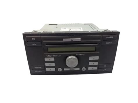 RADIO CD AUTORADIO 6000 CD Pour Ford Fiesta V Jd Jh 1 4 16V 6S61