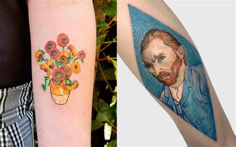 35 Tatuagens Inspiradas Nas Obras De Vincent Van Gogh