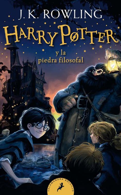 El PotterLibros PORTADA Harry Potter Y La Piedra Filosofal J K