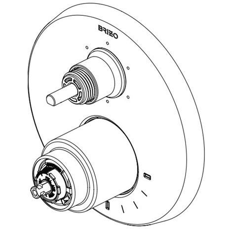 Aquifer Distribution Brizo T75p635 Pnlhp Pressure Balance Valve With Integrated 6 Function