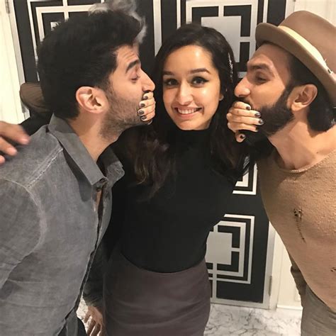 Shraddha Kapoor Stops Aditya Roy Kapur And Ranveer Singh From Kissing
