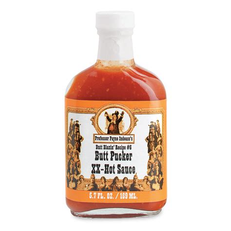 Professor Payne Indeasss Butt Pucker Hot Sauce Lem Products