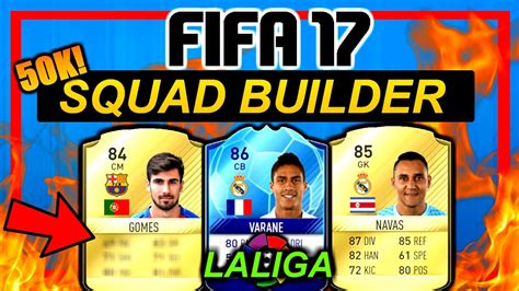 Fifa Overpowered La Liga Santander Squad Builder K Youtube