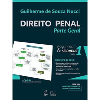 Direito Penal Parte Geral Volume 1 Coleção Esquemas Sistemas