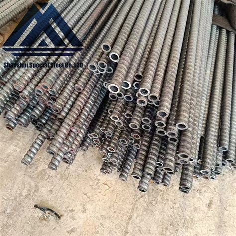 R N Steel Cr Q B Self Drilling Hollow Bar Anchor Bolt For Slope