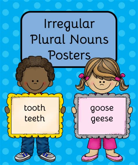 Irregular Plural Noun Posters Made By Teachers