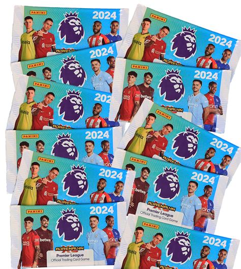 X Saszetki Karty Pi Karskie Premier League Panini Liga