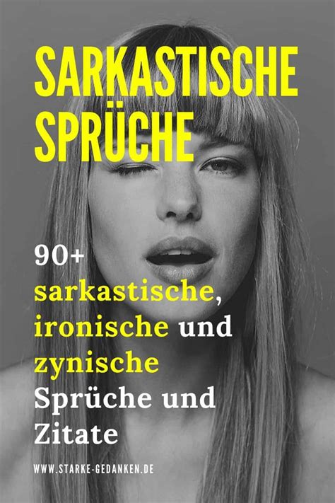 Sarkastische Spr Che Sarkastische Und Ironische Spr Che Und Zitate