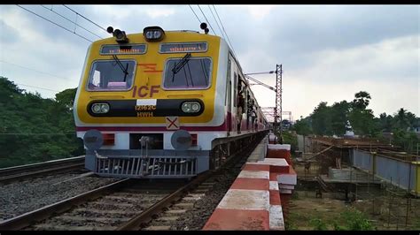 Icf Chennai Made Newly Launched 3 Phase Medha Emu Local Train For