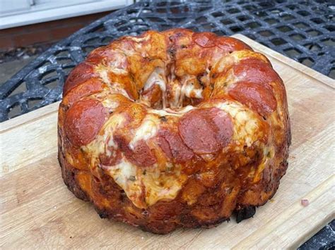 Pepperoni Pizza Bundt Cake Recipe Recipe In 2024 Bundt Cake Chili Sauce Recipe Recipes