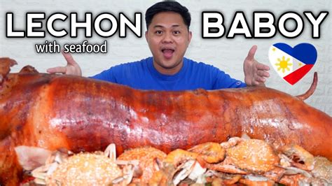 LECHON BABOY MUKBANG PHILIPPINES BEST FILIPINO FOOD YouTube