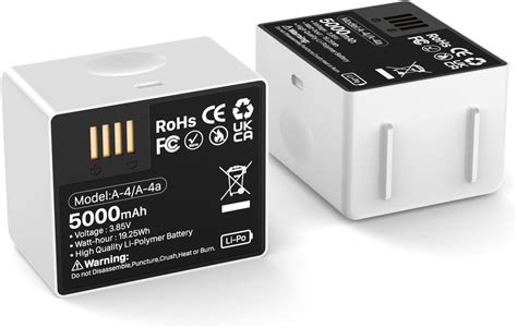 Amazon Ohzhao Pack Replacement Battery For Arlo Pro