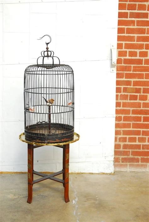 Antique Chinese Domed Bamboo Bird Cage At 1stdibs