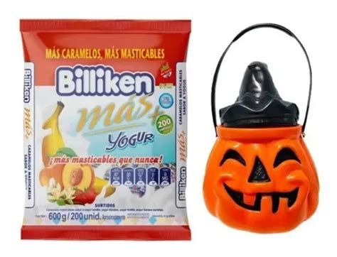 Caramelera Calabaza C T Halloween Caramelos Billiken G Mercadolibre