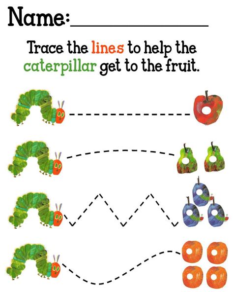 The Very Hungry Caterpillar Free Printables