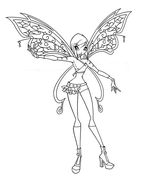 Winx Club Shines Colorear Colorea A Las Winx Believix