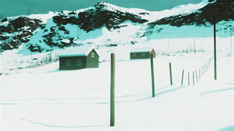 Stunning winter scenery with traditional Norwegian wooden houses 5585306 Stock Video at Vecteezy