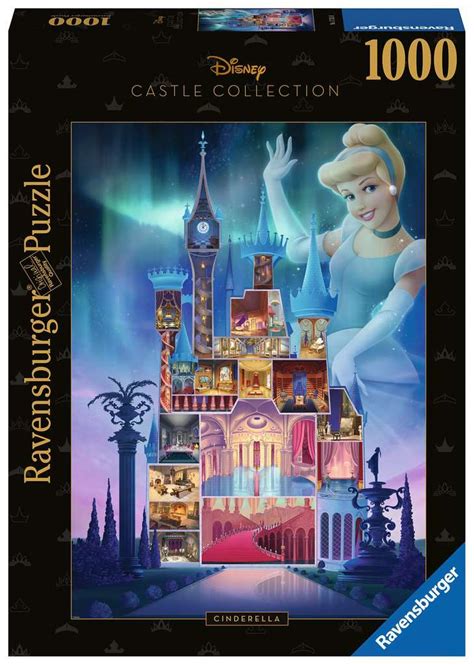 Puzzle 1000 p Cendrillon Collection Château Disney Princ Puzzle