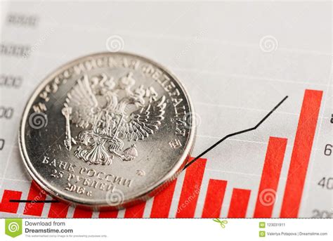 Russian Ruble Exchange Rate Stock Image - Image of russian, fluctuate ...