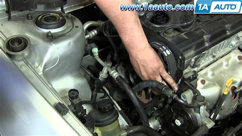 Part How To Install Replace Timing Belt And Water Pump Hyundai