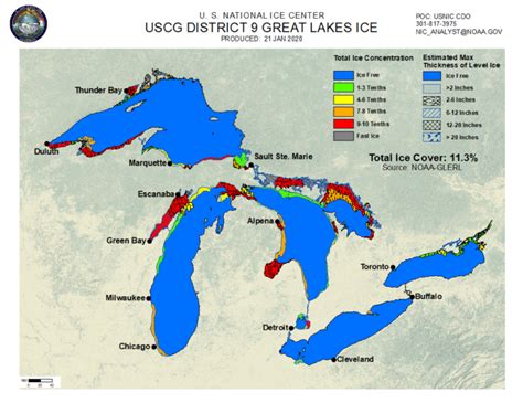 Lake Superior Ice Cover Lower Than Normal Infosuperior