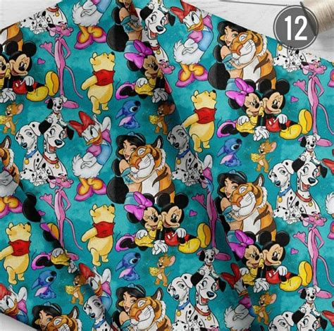 Disney Fabric By The Yard Baby Quilt Panels Winnie The Pooh Etsy