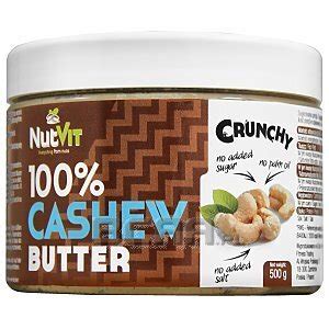 Cashew Butter Crunchy Nutvit G Sklep Bcaa Pl