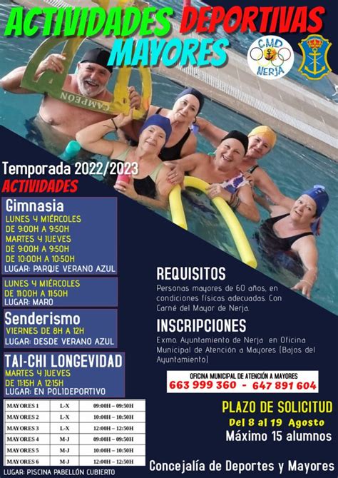 GIMNASIA DE MANTENIMIENTO MAYORES Temporada 22 23 Consejo Municipal