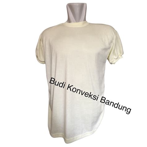 Jual Kaos Polos Satpam Security Terbaru Krem Cream Baju Dalam