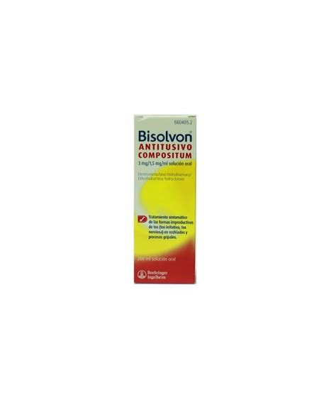 Bisolvon Antitusivo Compositum Mg Ml Solucion Oral Ml