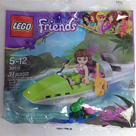 LEGO FRIENDS: Jungle Boat (30115) for sale online | eBay | Lego friends, Building toys, Lego