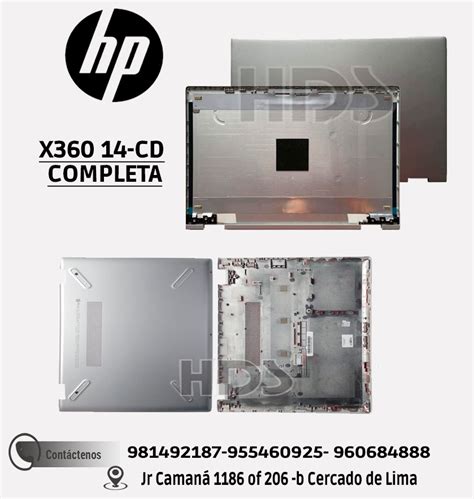 Carcasa Completa Hp X Cd Hds Soluciones Partes Repuestos