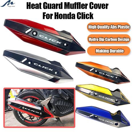 Honda Click V V I I Heat Guard Muffler Protector Double Color