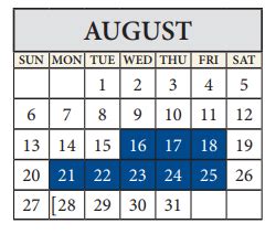 Kelly Lane Middle School - School District Instructional Calendar ...