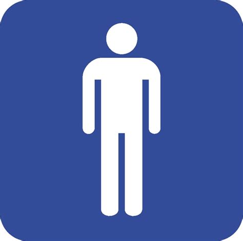 Boy Restroom Sign - ClipArt Best